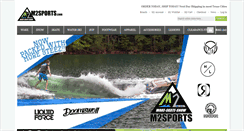 Desktop Screenshot of m2sports.com